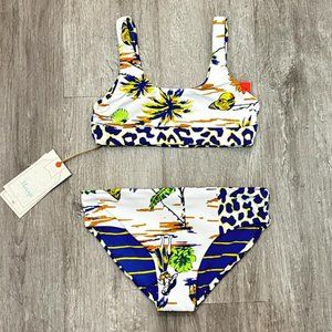 MAAJI GIRLS' ENCHANTED MAGNOLIA MANIE BIKINI SET